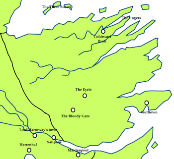 The Vale and the location of the Vale proper