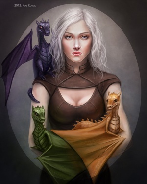 Daenerys Targaryen by Ros Kovac.jpg