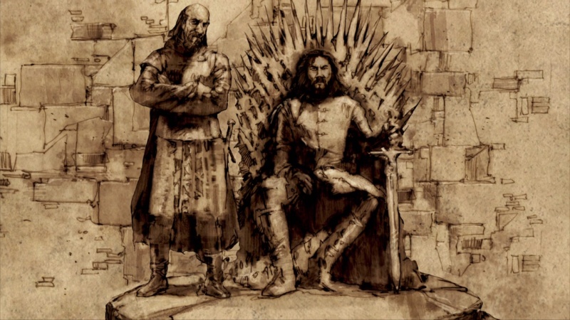 پرونده:King Robert Baratheon Hand Jon Arryn.jpg