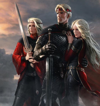 Aegon And His Sisters by Amok..png