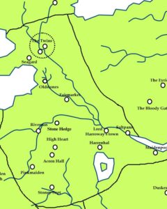 موقعیت تویینز در ریورلندز